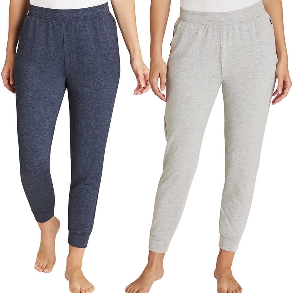 Eddie Bauer Womens Lounge Joggers, 2 pack